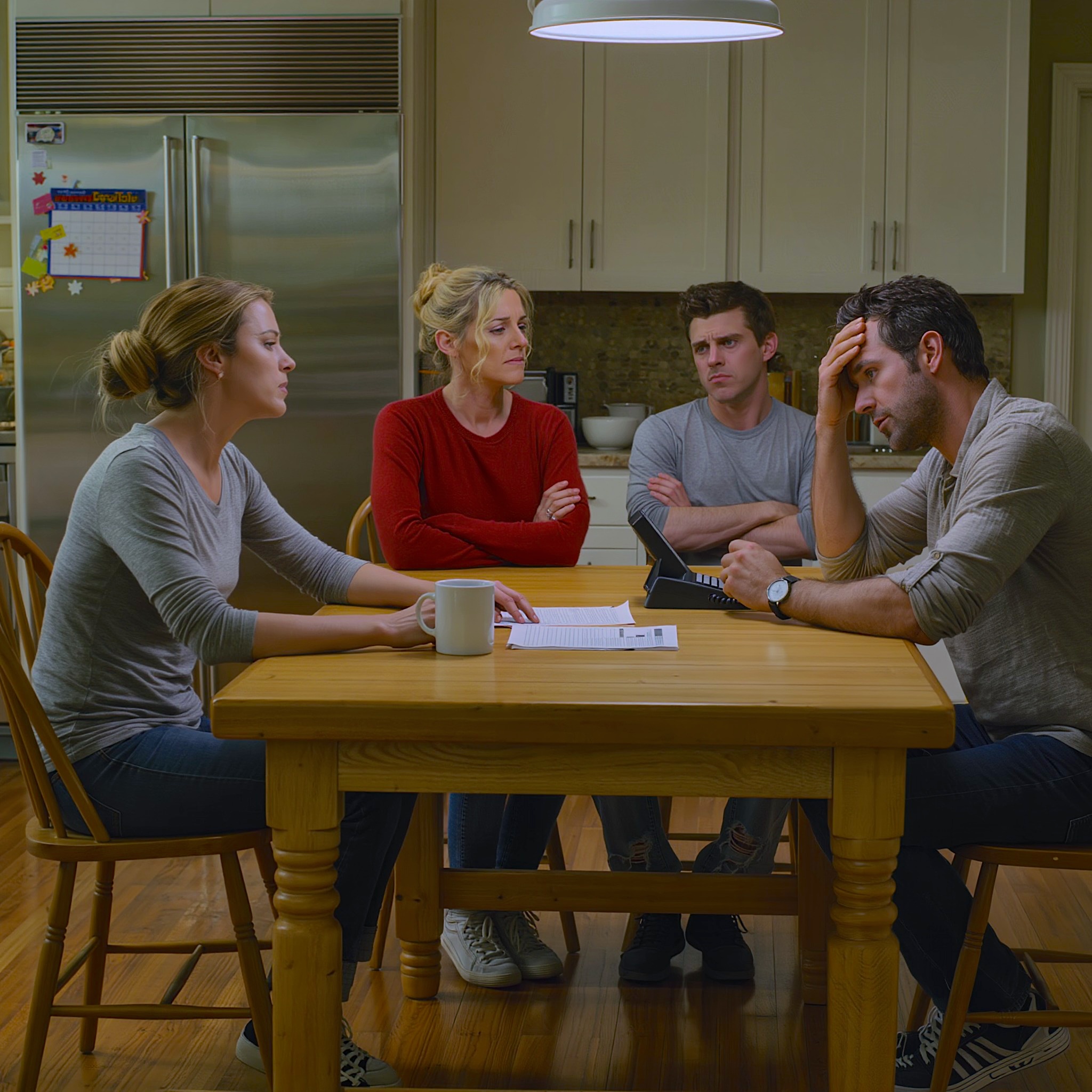 O 7:30 rano mój brat wpadł do mojej kuchni, bo jakaś karta kredytowa przestała działać, i po raz pierwszy od miesięcy strach w tym domu dotyczył jego.