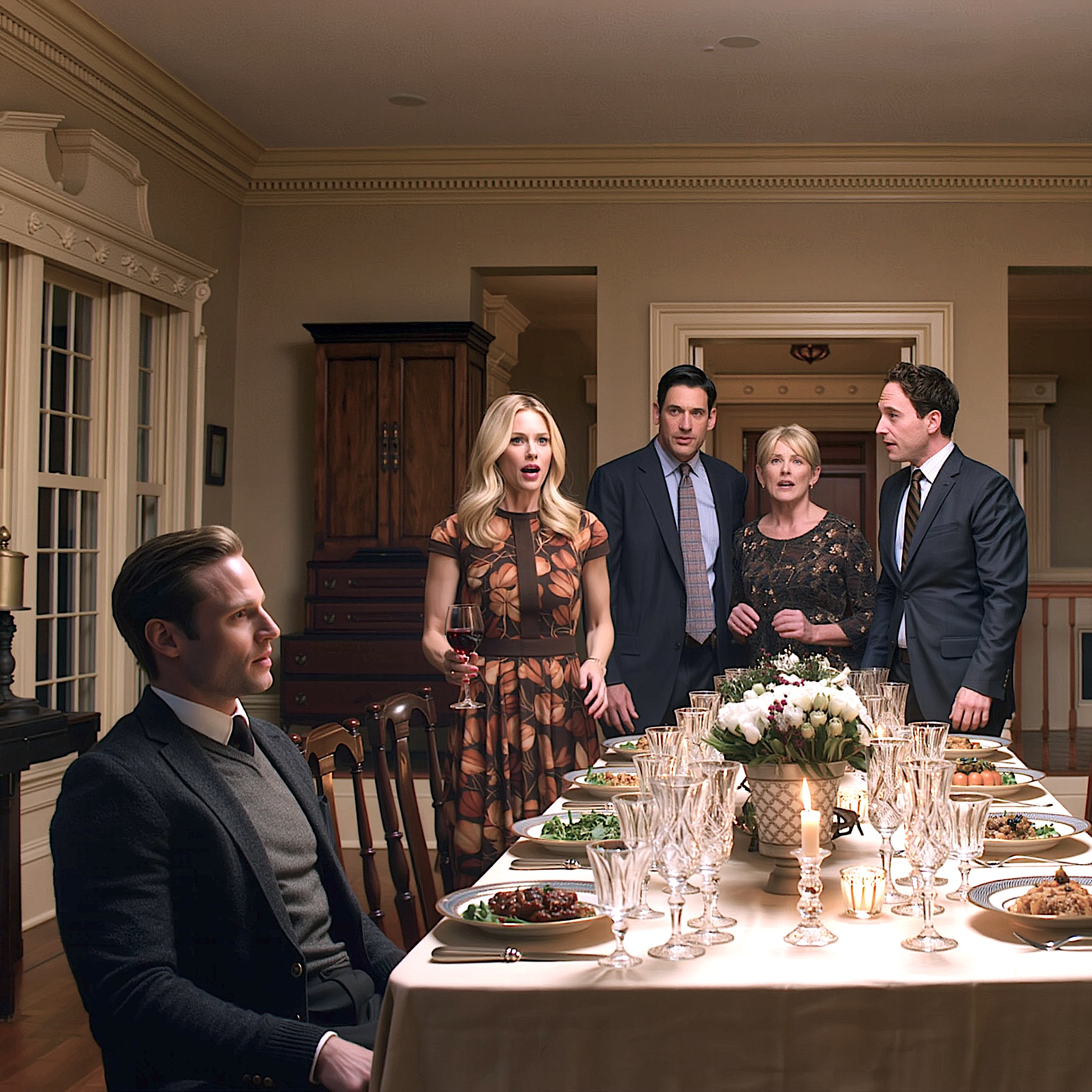 Moi rodzice zawsze faworyzowali moją siostrę, ale gdy dowiedziała się, że zbudowałem własne życie warte 15 milionów dolarów, kolacja z okazji Święta Dziękczynienia potoczyła się w sposób, którego nikt się nie spodziewał, a mój tata siedział tam bez słowa.