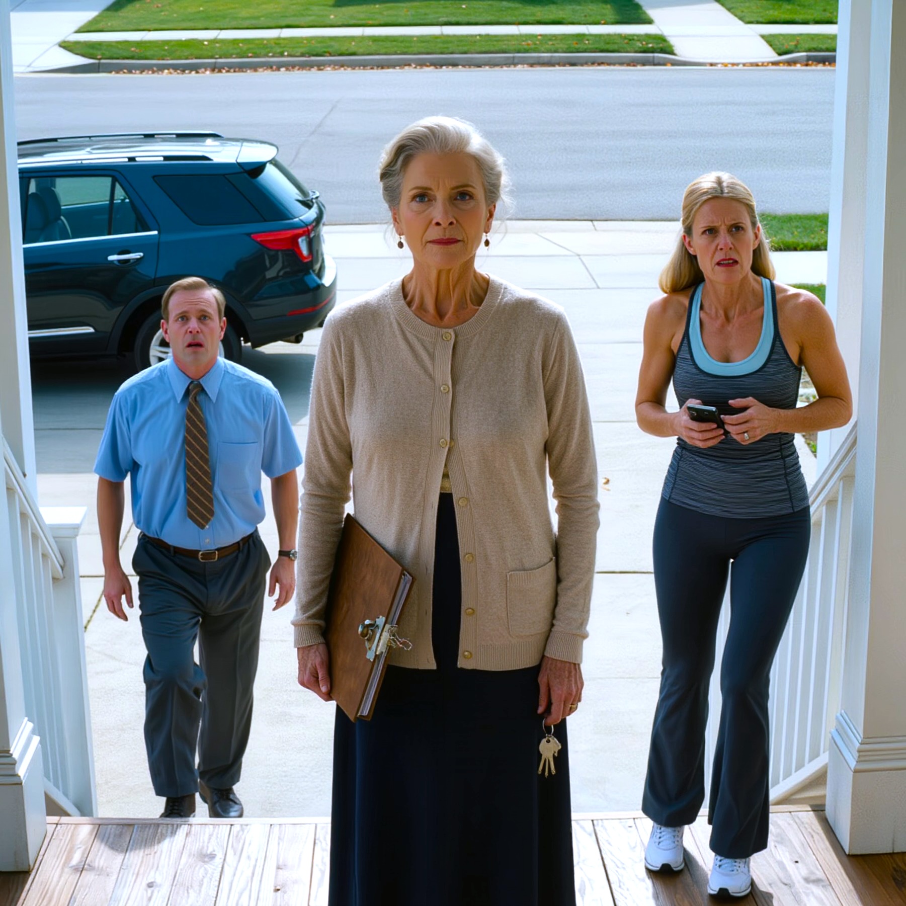 Siedziałam przy kuchennym stole z miską stygnącej owsianki przede mną, gdy Jake podniósł wzrok znad kawy i wygłosił te słowa bez drżenia w głosie, bez wstydu, bez chwili zastanowienia, czy coś we mnie pęknie.