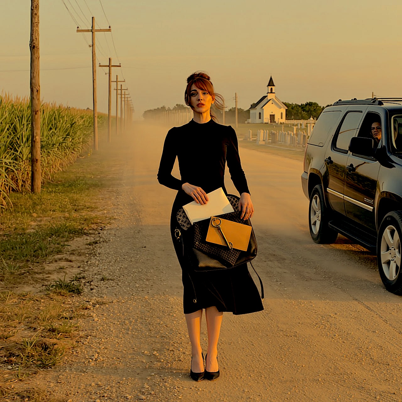 Po pogrzebie ojca macocha zawiozła mnie na opustoszałą drogę i powiedziała: „Wynoś się stąd. Dom i firma są teraz moje”. Stałem w kurzu, bez telefonu, bez pieniędzy, z niczym poza małą torebką w ręku. Odjechała, nie oglądając się za siebie. Ale nie wiedziała, że ​​mój ojciec podjął cichą decyzję przed śmiercią, decyzję, która zmieniła wszystko, co jej się wydawało, że zyskała.