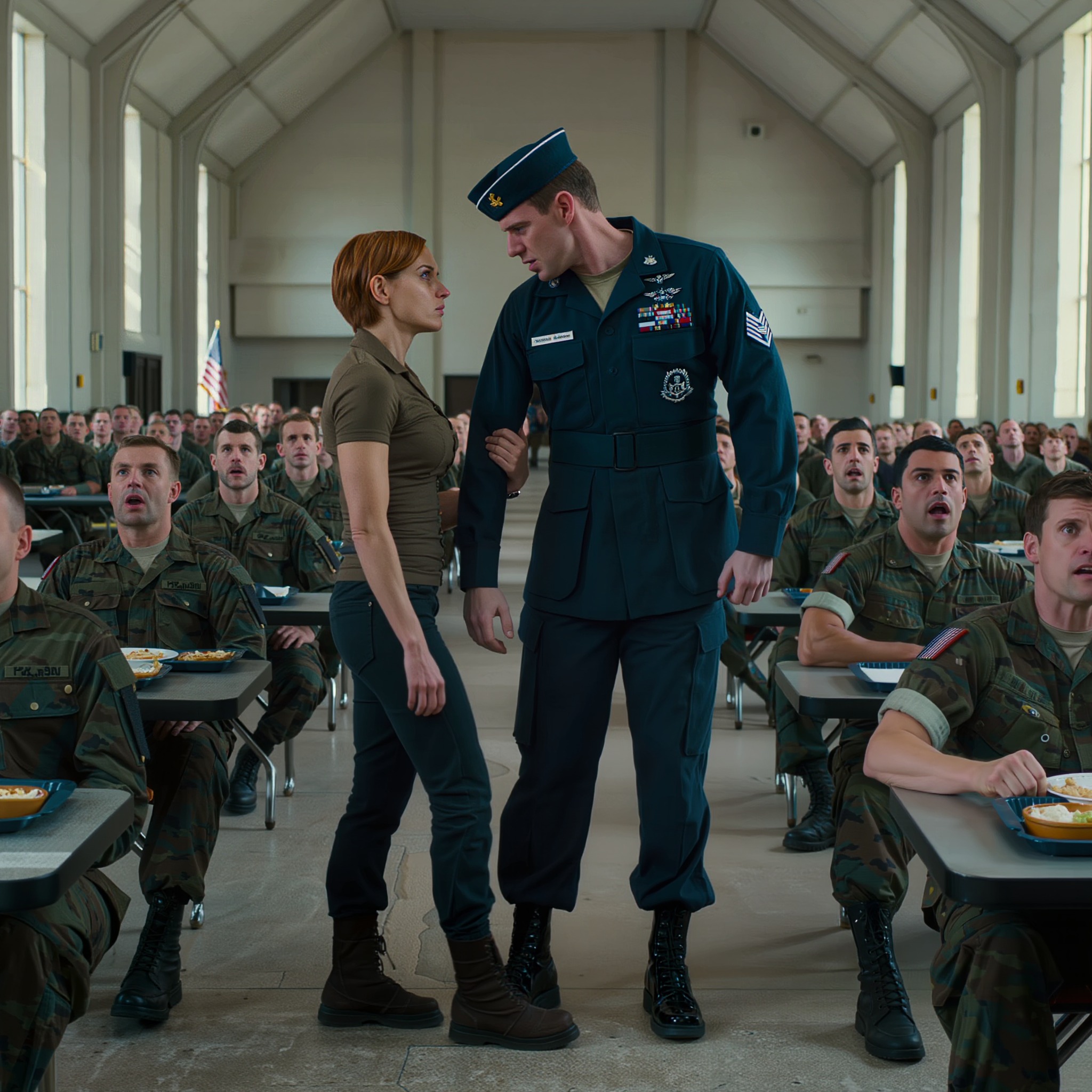 ”Muista, olen Navy SEAL!” – Hän haastoi hänet kerran, nainen hiljensi hänet 1 040 sotilaan edessä – Uutiset