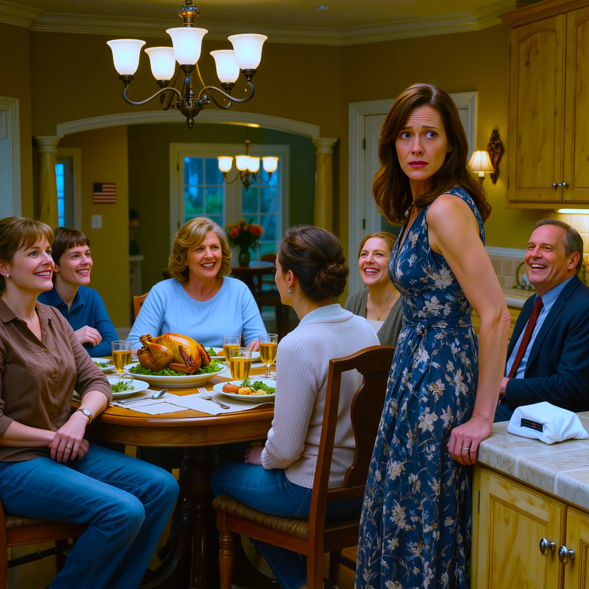 Moja siostra uśmiechnęła się krzywo ponad stołem w jadalni, powiedziała, że ​​urządzenie, które ukrywałem przez dwa lata, to żart, że nikt go nie kupi, że lepiej będzie, jeśli zostanę przy swojej zwykłej pracy, a cała rodzina śmiała się, jakbym urodził się po to, by ich zabawiać — aż do poranka, kiedy upubliczniono numery wykupu, a ludzie pukający do moich drzwi byli tymi samymi ludźmi, mówiącymi głosem, którego nigdy wcześniej od nich nie słyszałem, a najzimniejsza część nie była błaganiem na ganku, ale tym, jak szybko rodzina może zmienić swój głos, gdy na ekranie pojawia się ciąg liczb.