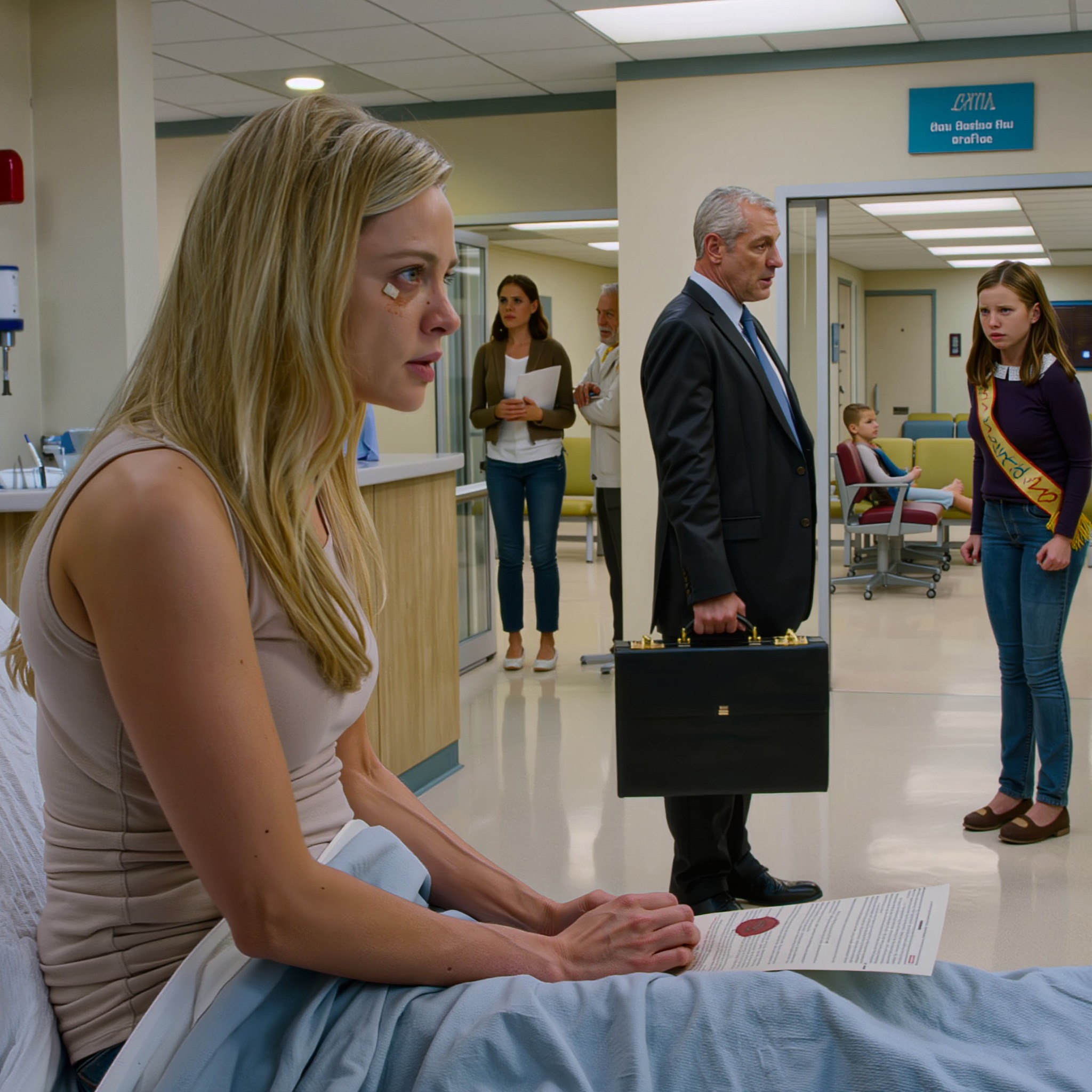 Siskoni 20-vuotissyntymäpäivänä vanhempani vaativat minua nostamaan rahaa rahastostani ostaakseni hänelle BMW:n, “jotta hänestä tulisi arvokas”. Heti kun sanoin ei, kaikkien kasvot huoneessa muuttuivat, minut kiidätettiin suoraan ensiapuun, he jopa yrittivät painostaa minua allekirjoittamaan oudon asiakirjan… mutta muutamaa tuntia myöhemmin sisään käveli pukumies, avasi salkkunsa, ja yksi rivi paperilla tappoi naurun huoneessa välittömästi. – Uutiset