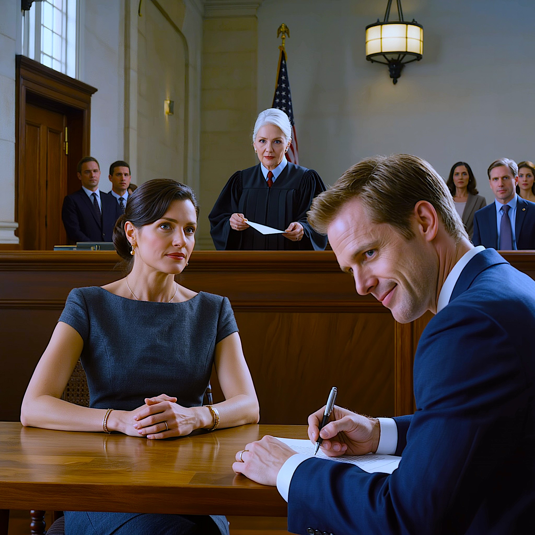 Nieświadomy, że jego żona jest dziedziczką ukrytego majątku, podpisał papiery rozwodowe z uśmiechem…