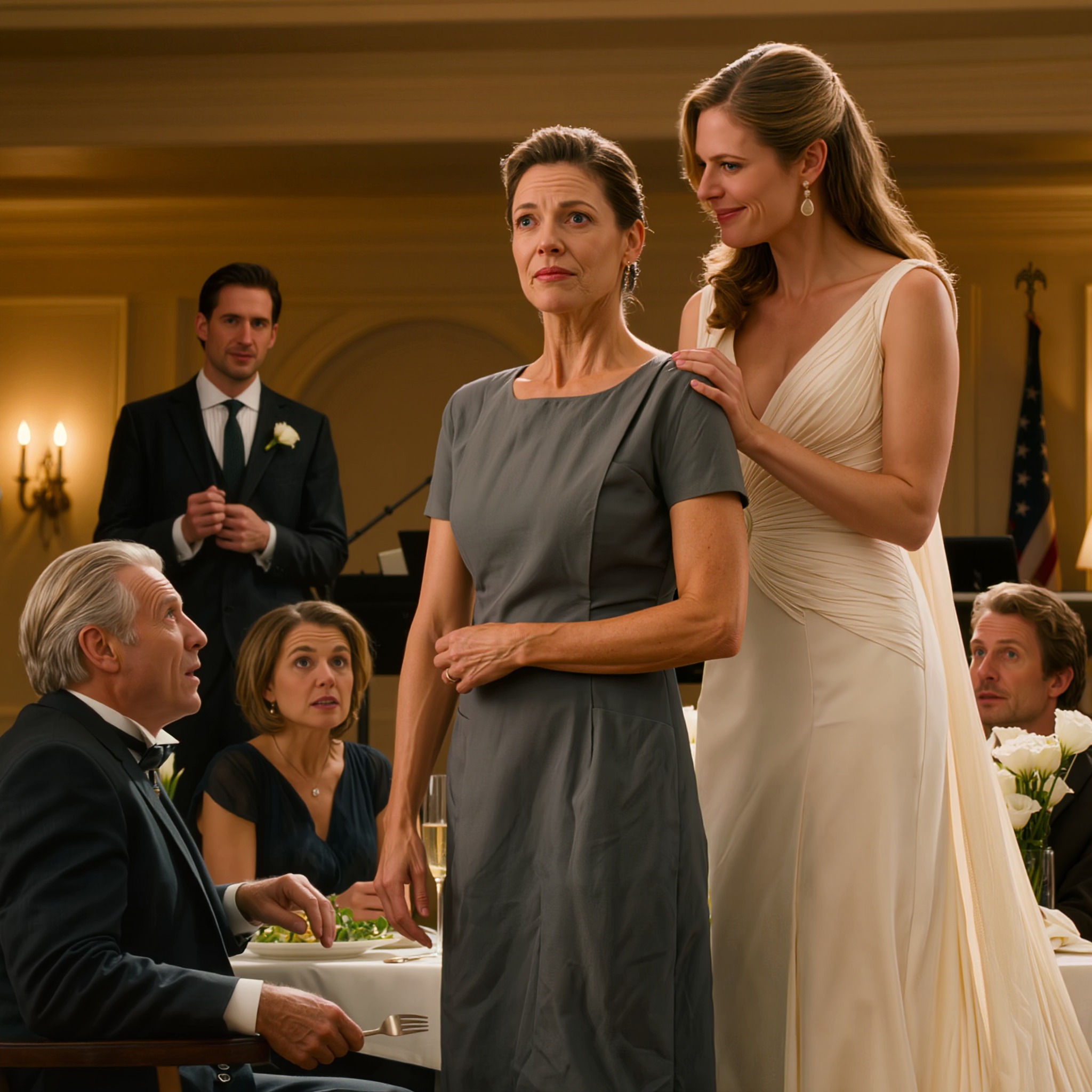 Siskopuoleni hääillallisella hän veti minut sulhasen pöydän eteen ja nauroi: “Tämä on minun siskopuoleni – vain hyödytön sairaanhoitaja”. Koko pöytä nauroi hänen kanssaan, ja ennen kuin ehdin edes istua takaisin alas, sulhasen isä tuijotti minua koko ajan ja kysyi sitten hitaasti: “Odota… oletko sinä se, joka…”, ja siitä täsmälleen samasta katkonaisesta rytmistä lähtien kukaan huoneessa ei pystynyt enää nauramaan – Uutiset