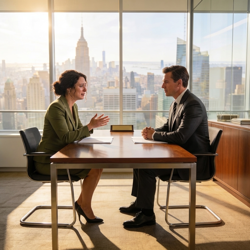 KUN OLIN 7-VUOTIAS, ITKIN JA SANON, ETTÄ MENEN NAIMISIIN NAAPURINI KANSSA. MENIN TYÖHAASTATTELUUN 15 VUOTTA MYÖHEMMIN – TOIMITUSJOHTAJA KATSOI MINUA JA HYMYILI: ‘TOIMITUSJOHTAJA… HAKESITKO HÄNEN VAIMOKSEEN?’