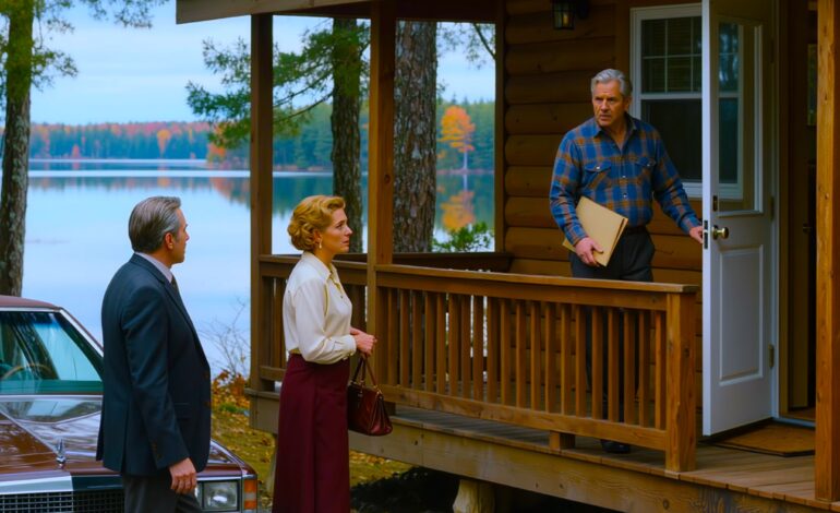 „Moja synowa powiedziała: »Jeśli masz z tym problem, sprzedaj chatkę i wracaj do Chicago« – a potem wysłała rodziców, żeby przejęli domek nad jeziorem, na który zarabiałem 37 lat. Myślała, że ​​jak zawsze się poddam. Ale zanim ich wynajęty samochód wjechał na mój żwirowy podjazd, miałem już włączone kamery, prawnika na etacie i jeden folder gotowy dokładnie na tę chwilę”.