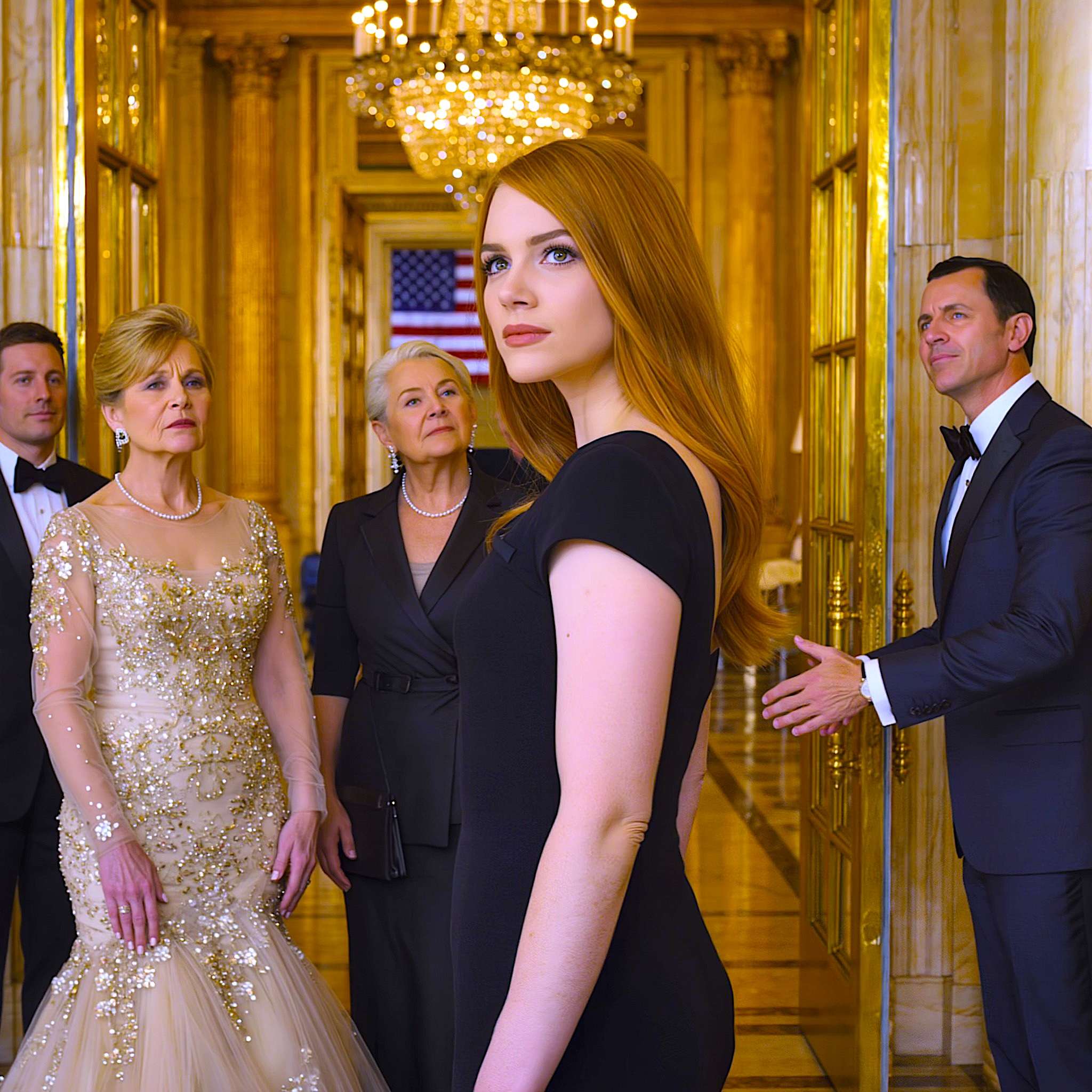 Moja siostra kazała ochroniarzom odprowadzić mnie do wejścia dla personelu na jej przyjęcie zaręczynowe za 85 000 dolarów, podczas gdy moja matka stała półtora metra ode mnie z uśmiechem, a kiedy dyrektor generalny ruszył w moją stronę przez salę balową, wieczór już nie przebiegał zgodnie z planem. Moja matka rozmawiała przez telefon i krzyczała: „Hotel odwołał wszystko. Co zrobiłeś?”.