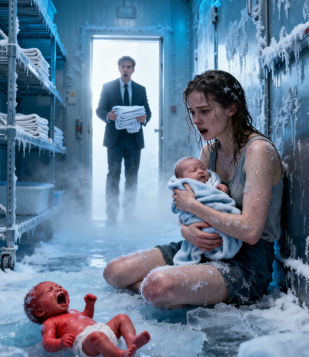 Mies lukitsi raskaana olevan vaimonsa pakastimeen – tämä synnytti kaksoset, ja miljardöörivihollinen meni hänen kanssaan naimisiin! – Uutiset