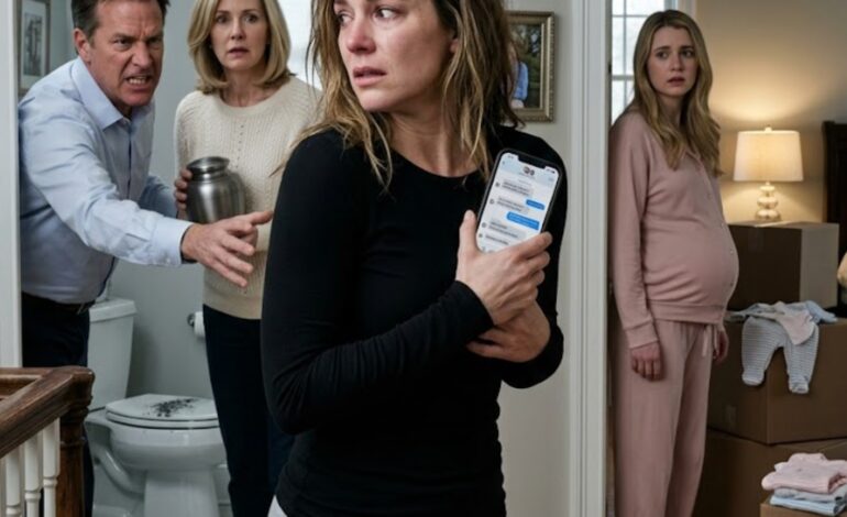 Kävelin pääkylpyhuoneeseeni ja näin äitini huuhtelevan kuolleen poikani tuhkaa vessanpöntöstä alas, jotta raskaana oleva sisareni pääsisi ottamaan makuuhuoneeni, mutta kun isäni astui oviaukkoon, hän katsoi vain kerran tyhjää uurnaa – Uutiset