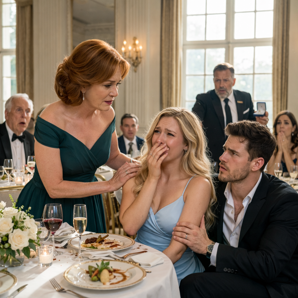 „Moja matka ogłosiła mój ślub na kolacji w pięciogwiazdkowym hotelu, jakbym była już podpisaną umową. Kiedy powiedziałam: »Nie«, uderzyła mnie i krzyknęła: »Zasługujesz na środek do czyszczenia łazienki!«. Wtedy właściciel hotelu wstał i powiedział coś, co zmieniło wszystko…”