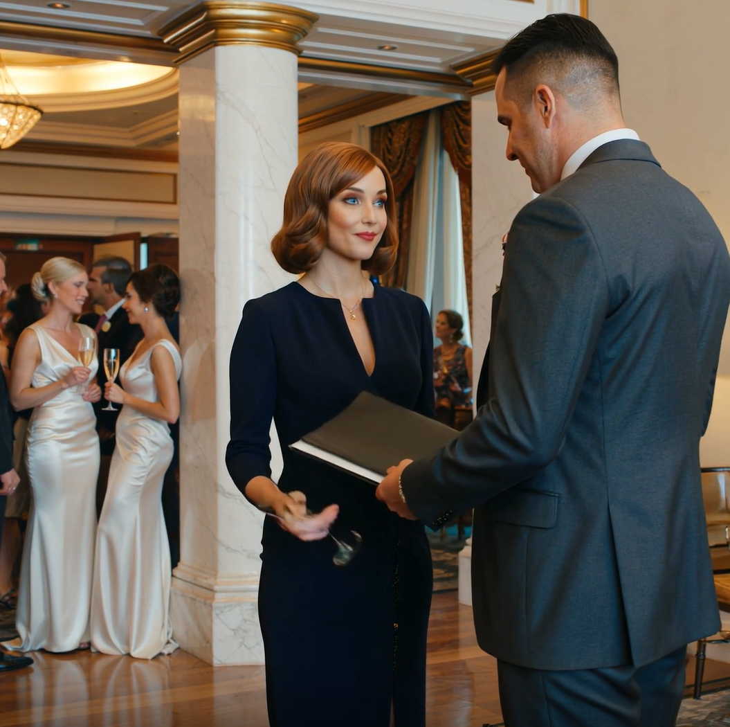 Jeg gikk inn i forlovelsesselskapet til broren min. Bruden hvisket med et hånlig smil: «Den stinkende bygdejenta er her!» Hun visste ikke at jeg eide hotellet – eller at brudens familie snart skulle få vite det på den forbannede måten. – Nyheter