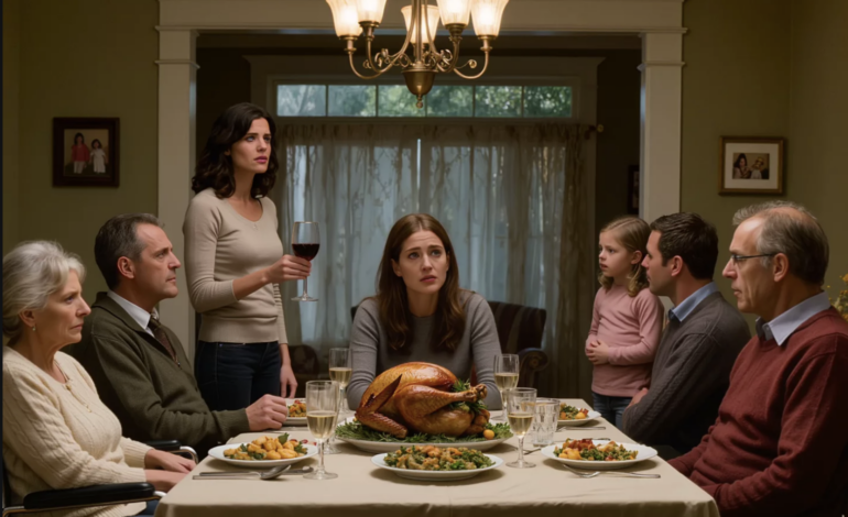 Kiitospäivänä äitini nosti maljansa, katsoi suoraan minuun ja sanoi: “Jos olisit tehnyt jotain elämässäsi, minun ei tarvitsisi selittää sinua ihmisille.” Hän luuli nöyryyttävänsä tytärtään, jota hän oli kutsunut häpeäksi seitsemän vuotta. Hänellä ei ollut aavistustakaan, että salainen sähköposti, yksi värisevä puhelin ja hautaamansa totuus liikkuivat jo häntä kohti huoneen toiselta puolelta. – Uutiset