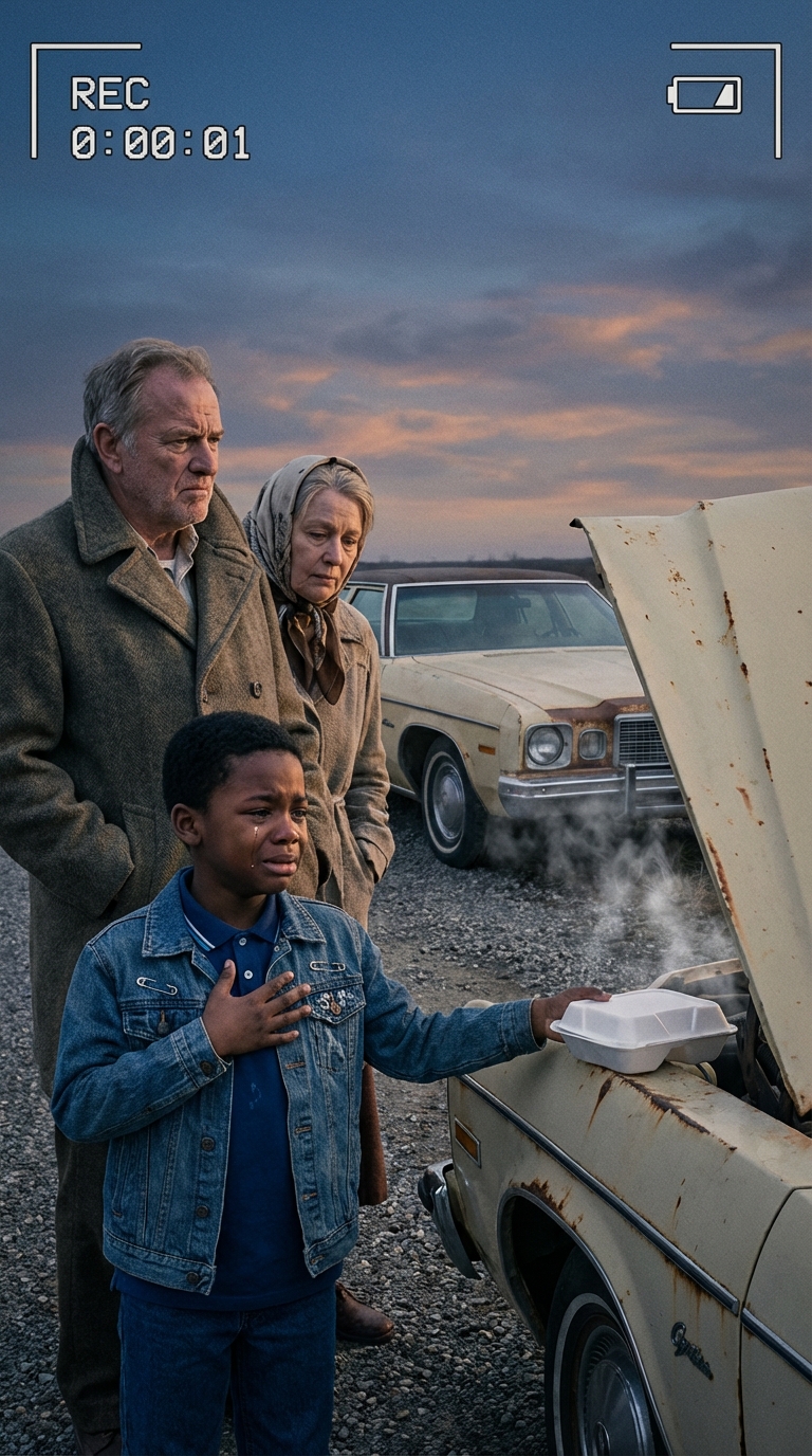 Fekete fiú odaadja az ételét egy idős párnak – Másnap egy idegen kopog, és az élete örökre megváltozik – Családi történetek