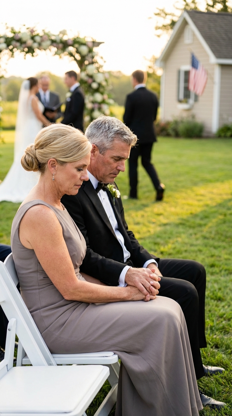 A fiam luxus esküvőjén a 14. sorba tettek, pont a szertartási terület mellé. A menyasszony odahajolt, és azt suttogta: „Kérlek… ne festsetek ma csúnyán minket.” Aztán egy fekete öltönyös férfi leült mellém, és azt mormolta: „Tegyünk úgy, mintha együtt jöttünk volna.” Amikor a fiam lenézett és meglátott minket, elsápadt. – Hírek