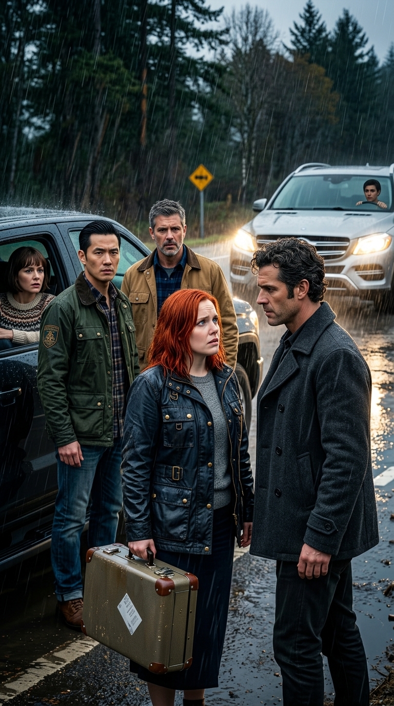 „Weź naszą córkę omega jako rekompensatę”. Mój ojciec powiedział to tak, jakby negocjował cenę, a nie oddawał mi swoje dziecko, a ja stałem na parkingu parkingu przy stacji benzynowej w Minnesocie z deszczem w oczach i taśmą klejącą na walizce, czekając, aż dwóch braci alfa z Montany odbierze dług – aż jeden z nich spojrzał na kopertę manilową w jego dłoni i zdał sobie sprawę, że moi rodzice ukryli coś o wiele gorszego niż bankructwo.