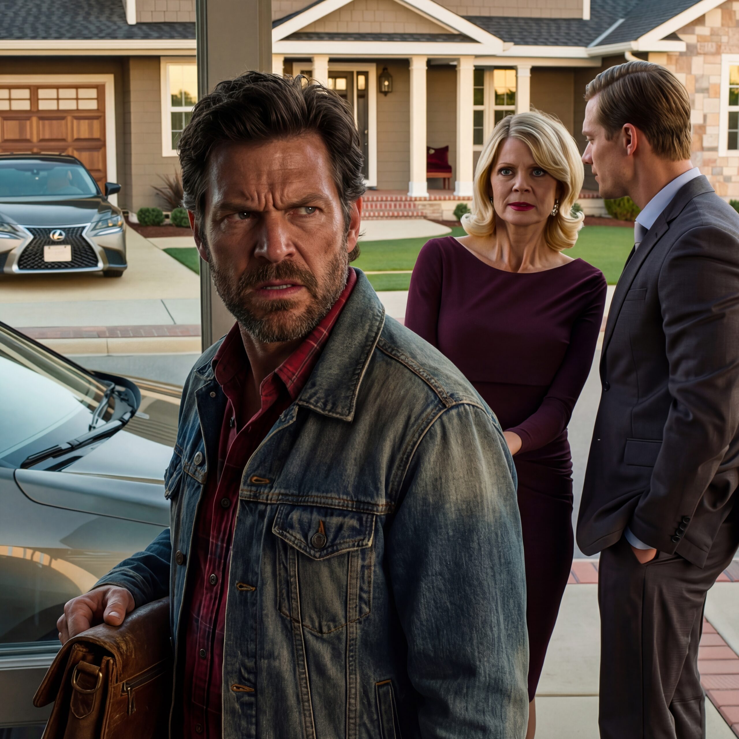 Poszedłem odwiedzić zięcia i zobaczyłem samochód mojej żony przy jego bramie. Oto, co usłyszałem…