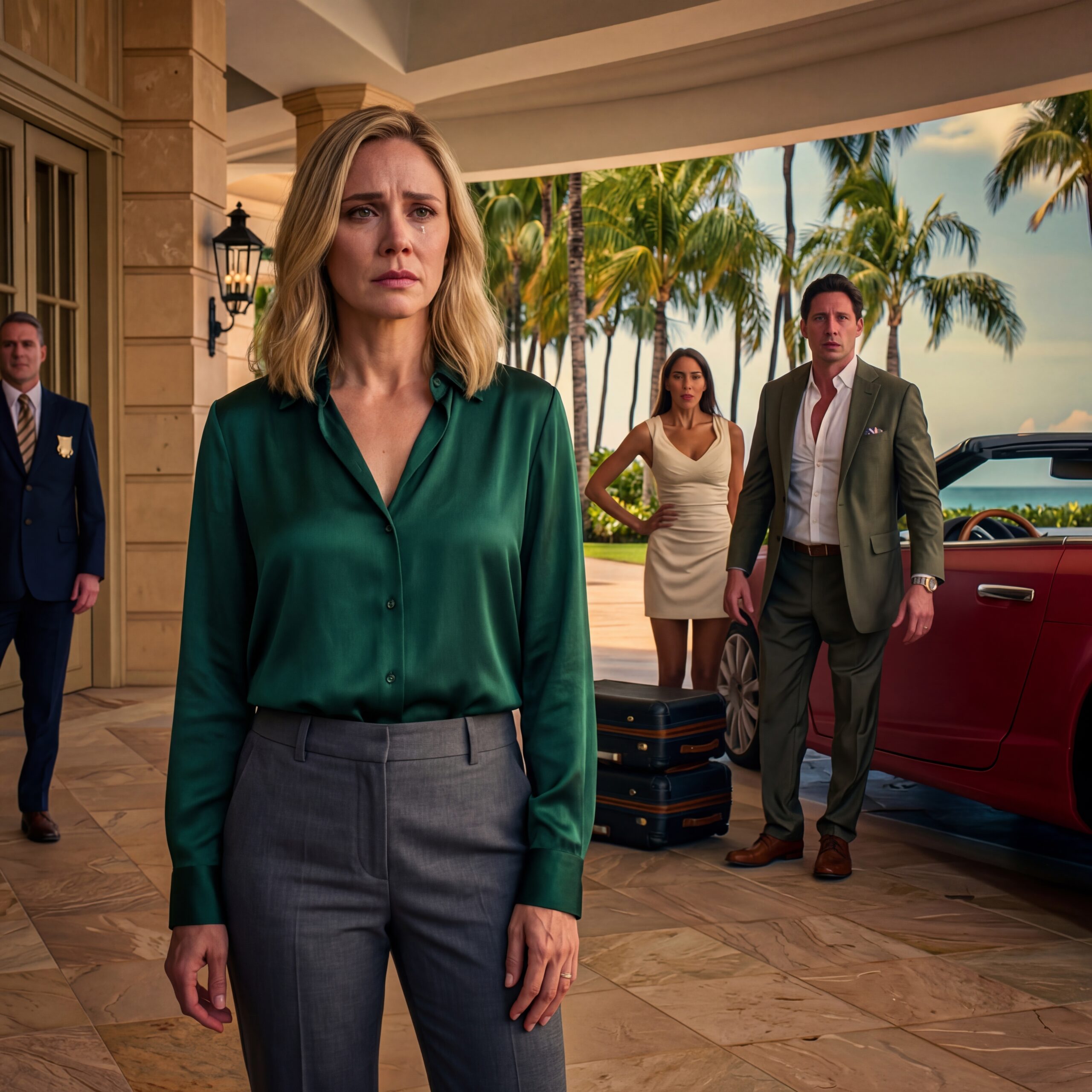 Mój brat dzwonił. Gdzie jest twój mąż? Powiedziałam: W podróży służbowej. Powiedział: Nie, jest na Hawajach z…