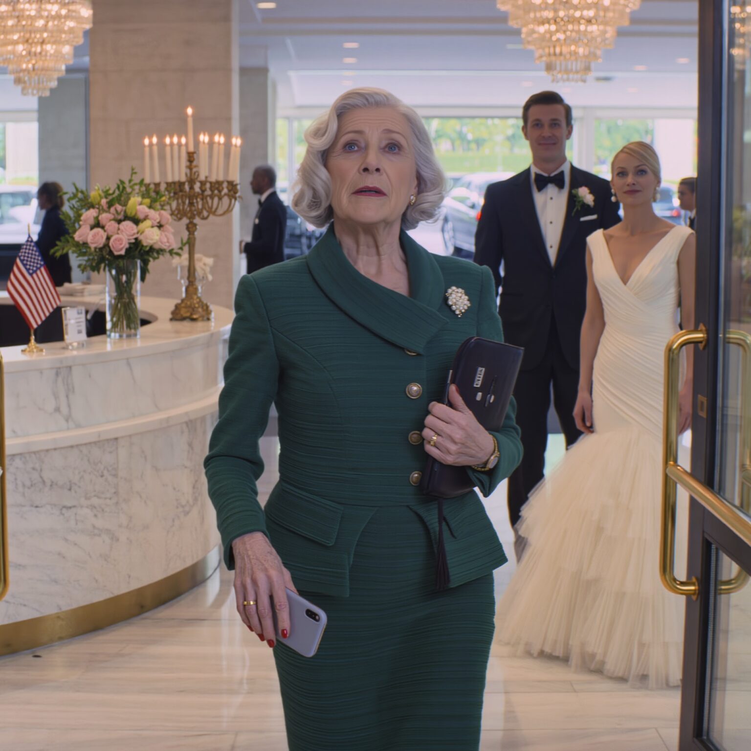 Poikani ja miniäni yliviivasivat nimeni häävieraiden listaltaan. Sinä päivänä olin vielä pukeutunut asianmukaisesti, kävelin vastaanottotiskille ja annoin nimeni. Henkilökunta selaili listaa hämmentyneenä, nosti katseensa ja sanoi: “Nimeäsi ei ole tässä.” Menin etsimään poikaani; hän vain pyöritteli kylmästi silmiään ja sanoi: “Luulitko todella, että sinut kutsuttaisiin, äiti?” Hymyilin hieman ja vastasin: “Ymmärrän.” Käännyin ja kävelin pois, mutta kesken vihkimisen hänen puhelimensa alkoi yhtäkkiä soida taukoamatta, ja kaikki salissa kääntyivät katsomaan häntä. – Uutiset