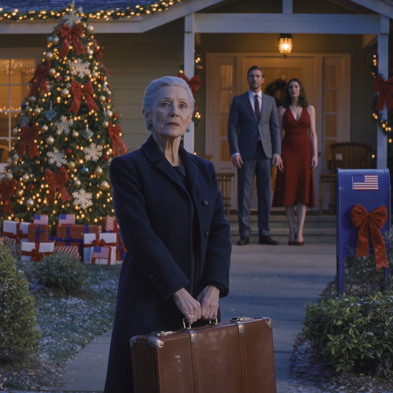 Poikani soitti ja sanoi: ”Nähdään jouluna, äiti, olen jo varannut paikkamme”, mutta kun raahasin matkalaukkuni puolen maan yli hänen etuovelleen, kuulin vain: ”Vaimoni ei halua vierasta illalliselle”, ja ovi pamahti kiinni edestäni – silti kolme päivää myöhemmin he soittivat minulle yhä uudelleen ja uudelleen. – Uutiset