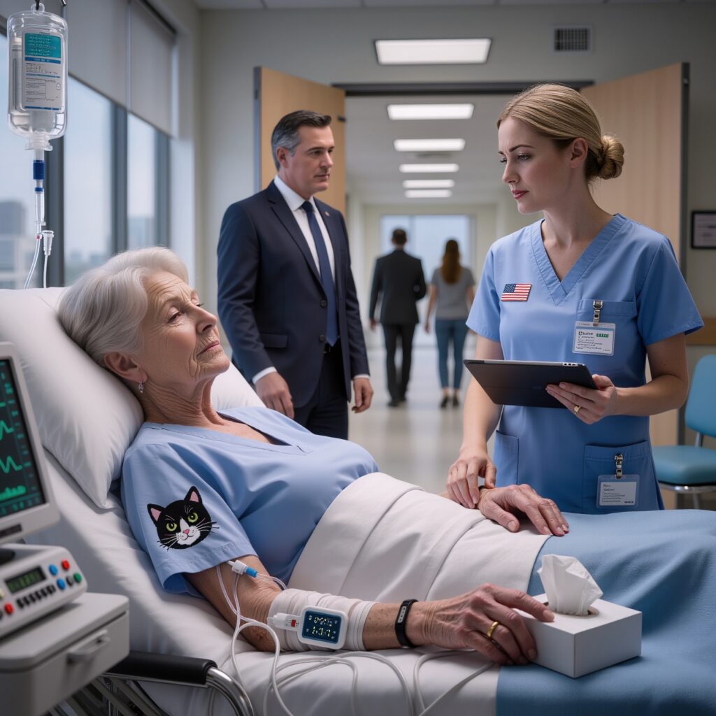 Heräsin leikkauksesta yksin. Sairaanhoitaja sanoi: ”Lapsesi lähtivät. He sanoivat, että pysäköinti oli liian kallista.” Aloin nyyhkyttää. Yhtäkkiä sisään käveli pitkä mies puvussa ja otti minua hellästi kädestä. ”Rouva Davis, ette muista minua, mutta maksoitte lounaani joka päivä kolmannella luokalla.” Hän ei ollut vain vierailija. Hän oli sairaalan omistaja. Se, mitä hän teki seuraavaksi, muutti kaiken. – Uutiset