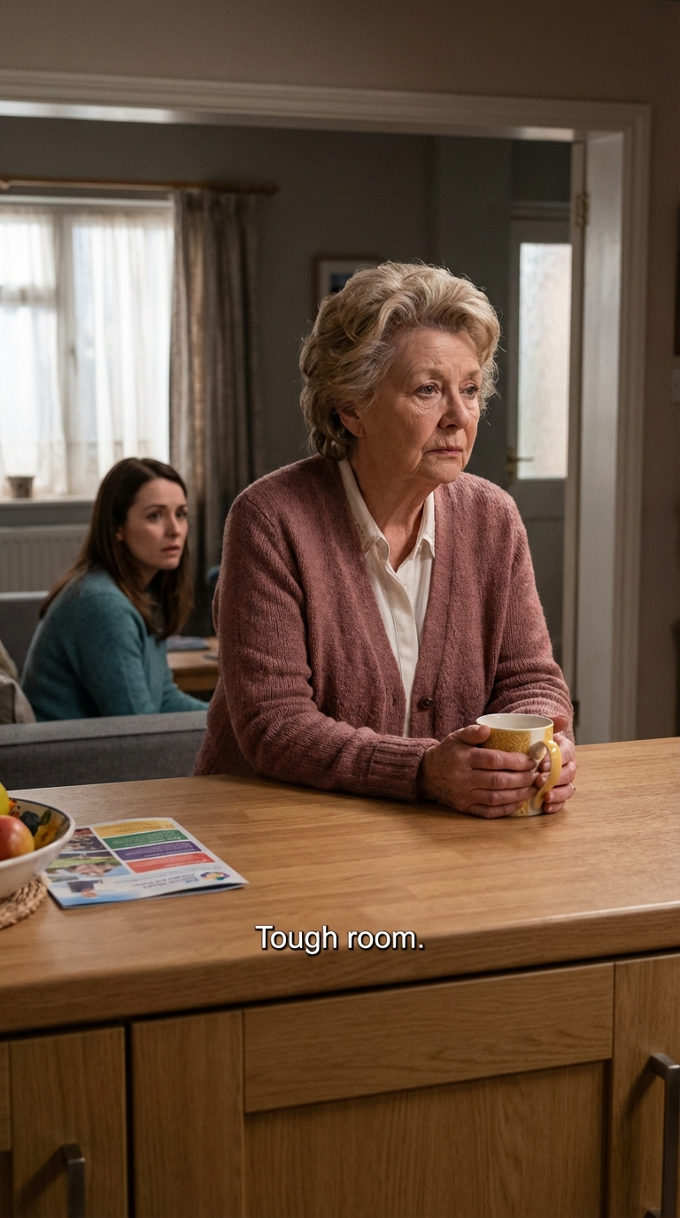 A menyem kedves hangon azt mondta a fiamnak: „Nagyon szükségem van nyugalomra és csendre magamnak és a babának… anyukádnak a lehető leghamarabb el kell költöznie.” De amikor ezt nyersen kimondta ott a nappalimban, mintha már minden eldőlt volna, csak ránéztem, és nyugodtan válaszoltam: „Drágám… ez az én házam.” A szoba azonnal sűrű csendbe burkolózott – és attól a pillanattól kezdve minden megváltozott. – Hírek