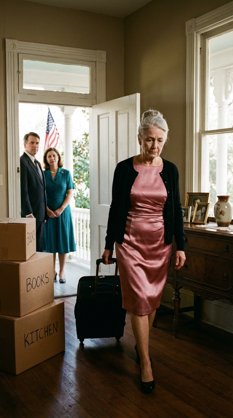 Miután hét évig a házamban éltek és a pénzemre támaszkodtak, nagyot kaszáltak. A menyem és a fiam hirtelen 85 millió dolláros lottót nyertek. Még aznap letett néhány dobozomat az ajtó mellé, és rávágta: „Nincs szükségünk többé a segítségedre. Keress egy új lakhelyet – pakolj össze és menj.” Röviden válaszoltam: „Rendben.” Mielőtt kiléptem volna, visszafordultam, elmosolyodtam, és azt mondtam: „Figyelmesen elolvastad a nevet a szelvényen?” Aztán gyorsan elsétáltam. – Hírek