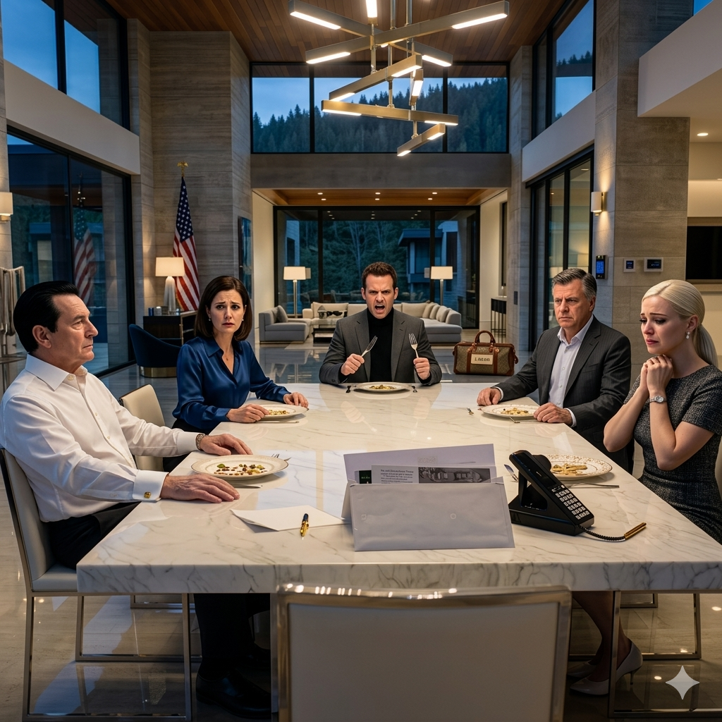 # Nigdy nie powiedziałem zięciowi, że jestem właścicielem firmy, w której pracuje jako prezes. Zawsze widział, jak żyję skromnie. I pewnego dnia zaprosił mnie na kolację do swoich rodziców. Chciałem zobaczyć, jak traktują kogoś, kogo uważają za „nic”… dopóki nie przesunęli koperty po stole. I zaledwie dwie minuty później… cały nastrój się zmienił. Mój zięć nie miał pojęcia, że ​​jestem właścicielem firmy, która wypłacała mu pensję. Dla niego byłem po prostu jakimś spłukanym starym wykonawcą w butach roboczych. Potem przesunął broszurę domu opieki po stole w jadalni i pięć minut później cały jego świat się zawalił.