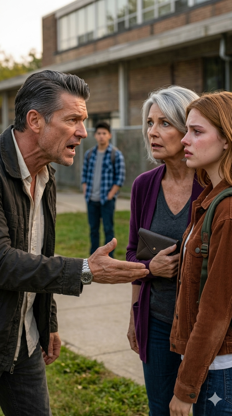 „Mój tata uciekł z dziewczyną i powiedział mi: »Nie potrzebuję dziecka«, nawet nie pojawiając się na pogrzebie mojej mamy. Ale zaledwie trzy dni później jego głos w moim telefonie stał się rozpaczliwy – i wtedy zacząłem się śmiać”.