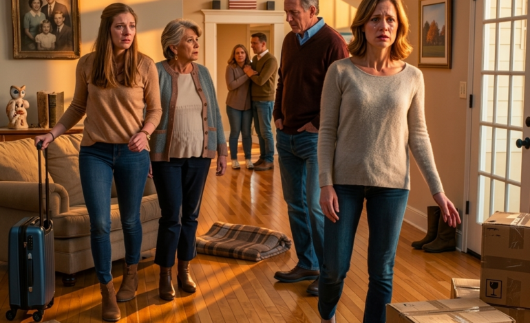 Mama powiedziała: „Masz 48 godzin, żeby wynieść swoje rzeczy. Ten dom należy teraz do twojej siostry”. Milczałem – potem nastawiłem zegar.