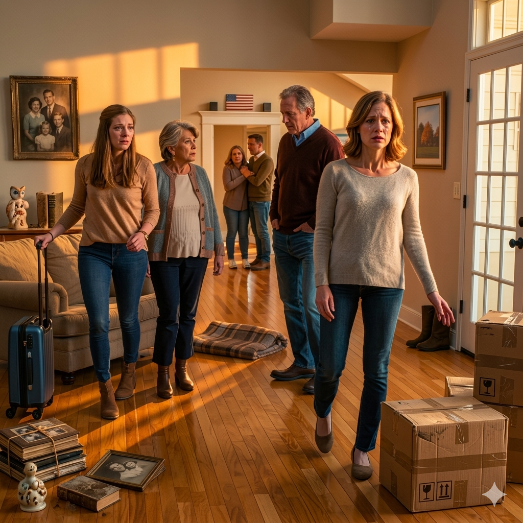 Mama powiedziała: „Masz 48 godzin, żeby wynieść swoje rzeczy. Ten dom należy teraz do twojej siostry”. Milczałem – potem nastawiłem zegar.