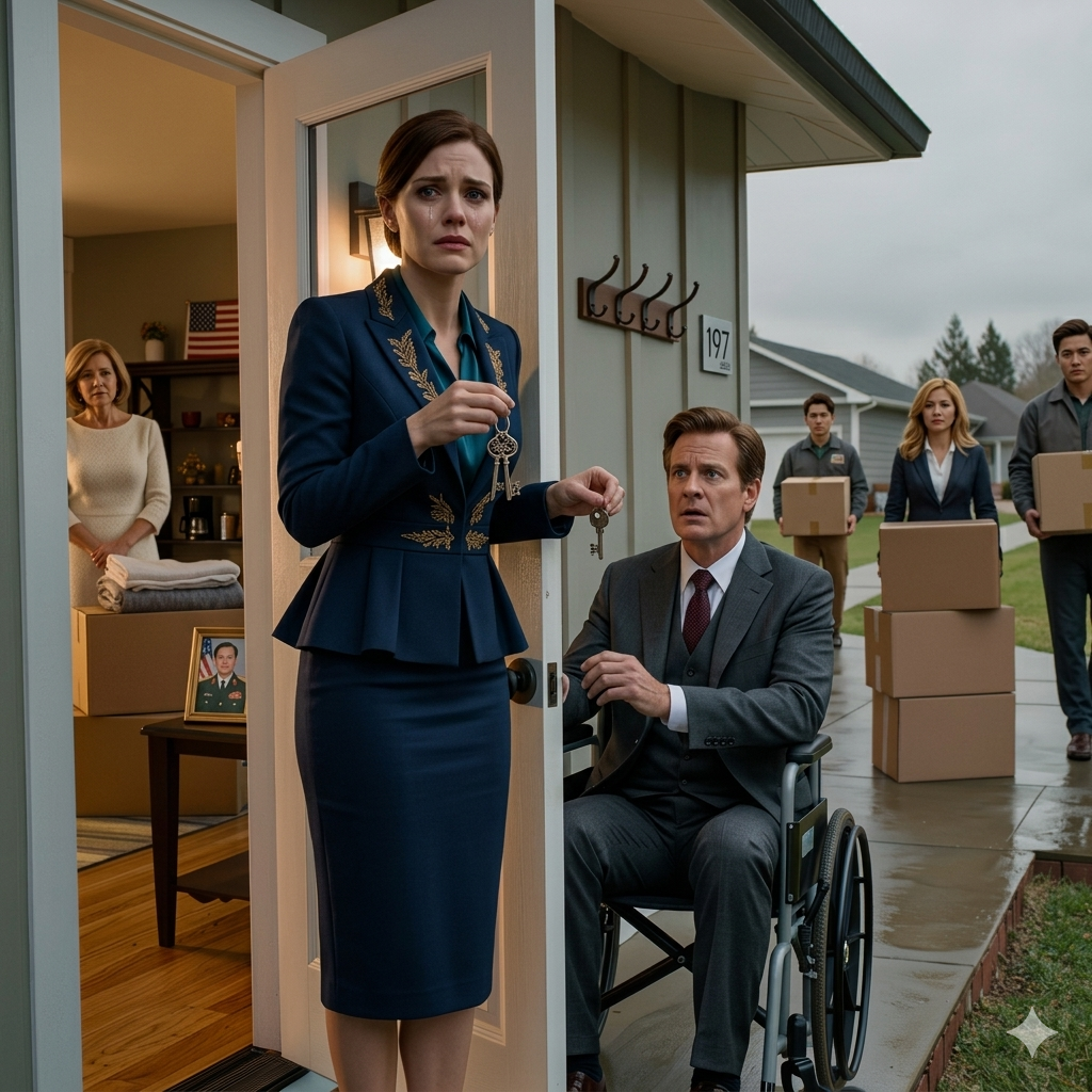 Po pogrzebie męża zobaczyłam, jak moi teściowie się wprowadzają. Moja teściowa powiedziała: „To teraz nasze”. Ale…