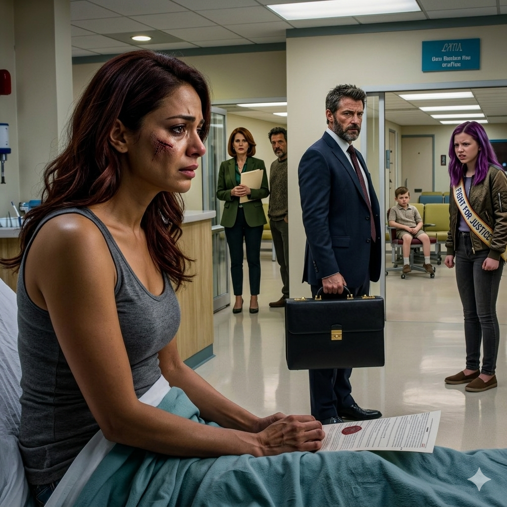 W dwudzieste urodziny mojej siostry rodzice zażądali, żebym zaufał jej i kupił BMW, „żeby była godna”. W chwili, gdy powiedziałem „nie”, wszystkie twarze w pokoju się zmieniły; wylądowałem na ostrym dyżurze; próbowali nawet zmusić mnie do podpisania dziwnego dokumentu… ale kilka godzin później wszedł mężczyzna w garniturze, otworzył teczkę i jedna linijka na papierze uciszyła śmiech w pokoju.