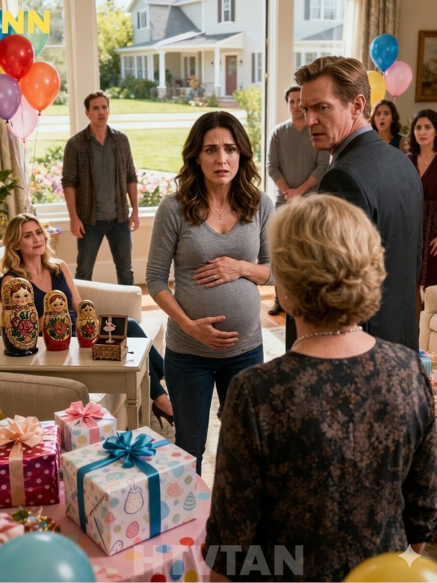 Mama weszła na mój baby shower i powiedziała chłodno: „Myślisz, że urodzisz przed siostrą? Nigdy! Jedynym prawdziwym wnukiem jest jej!”. Potem uniosła stopę w kierunku mojego brzucha. Skuliłam się z bólu, podczas gdy moja siostra popijała wino i uśmiechała się krzywo. „Nikt nie potrzebuje niechcianego dziecka w tej rodzinie, prawda?”. Wtedy z tyłu dobiegł ich cichy głos. Ich twarze zbladły…