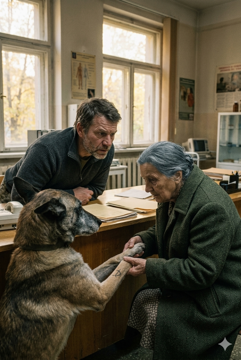 „Panie… mój pies ma taki sam tatuaż jak pan” – powiedział ktoś, odkrywając ciche powiązanie, które oszołomiło wszystkich obecnych i obnażyło dawno zapomnianą obietnicę żołnierza, odsłaniając ukrytą przeszłość i potężny dług, z którym nigdy nie spodziewał się już spłacić.