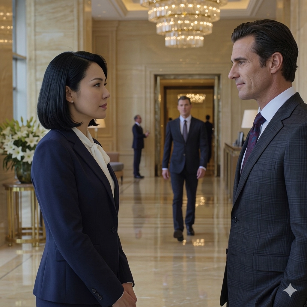 Dwadzieścia lat po tym, jak mój ojciec wyrzucił mnie z domu za to, że zaszłam w ciążę w wieku siedemnastu lat, zobaczył mnie stojącą w marmurowym holu luksusowego hotelu, zmierzył mnie wzrokiem od stóp do głów i uśmiechnął się: „Życie cię już czegoś nauczyło?” — nie wiedząc, że dziewczyna, którą nazywał wstydem, zbudowała wystarczająco silne życie, by w końcu przestać się uśmiechać