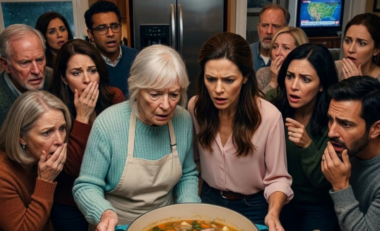 While I was stirring a pot of soup for the whole family, my daughter-in-law came closer and said, “Who told you to cook like that?” My son kept his eyes glued to the TV, pretending he didn’t see anything. A few minutes later, a loud noise came from the kitchen. And from that very moment, everything in this house began to be rearranged.