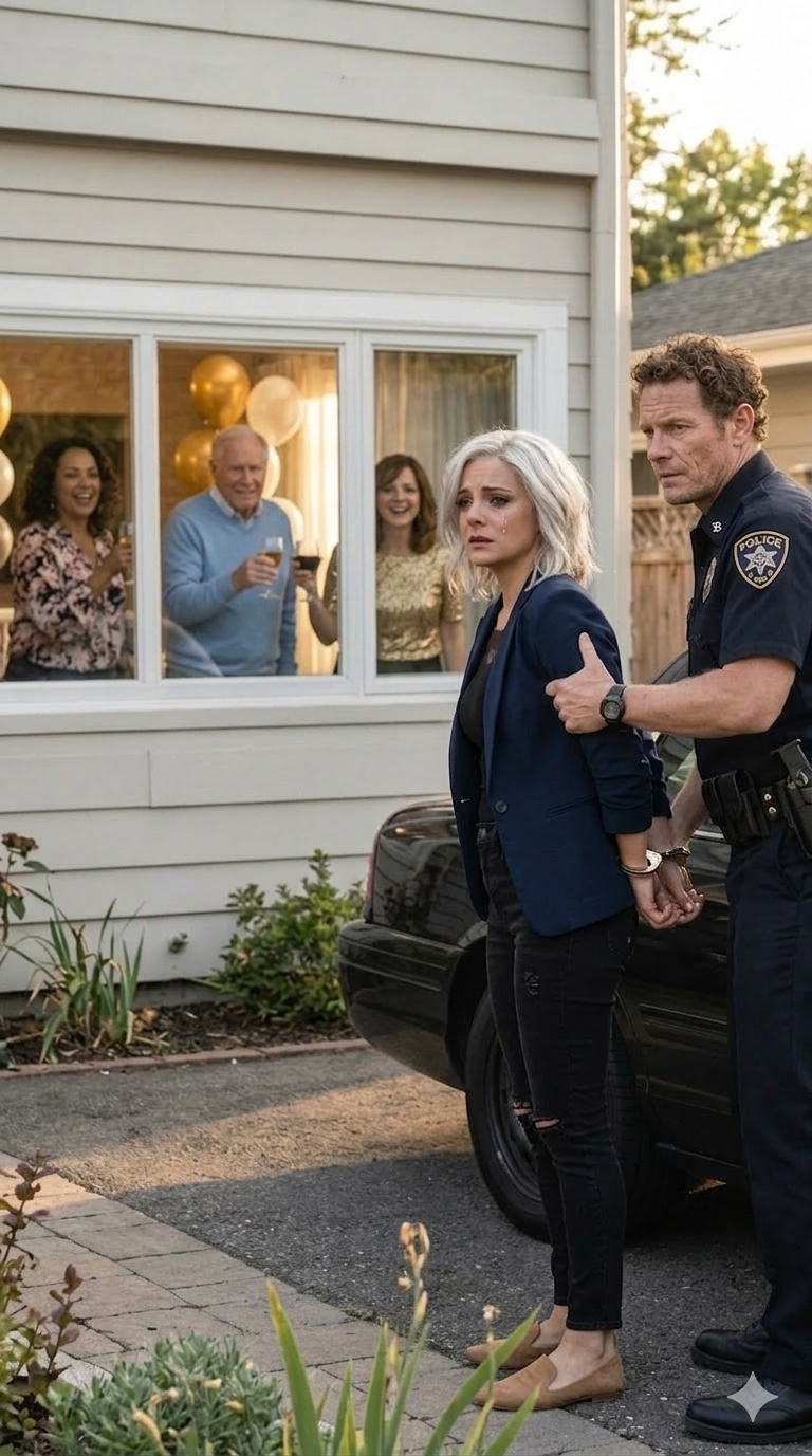 „Wysiadaj z samochodu!” – krzyknął policjant, wycelowując we mnie pistolet, gdy kajdanki zatrzasnęły się na moich nadgarstkach, za spowodowanie wypadku drogowego, którego sprawcą była moja siostra. Po drugiej stronie miasta moja rodzina prawdopodobnie świętowała – dopóki nie przypomniała sobie jednego drobnego szczegółu, który mógł obalić każde ich kłamstwo.