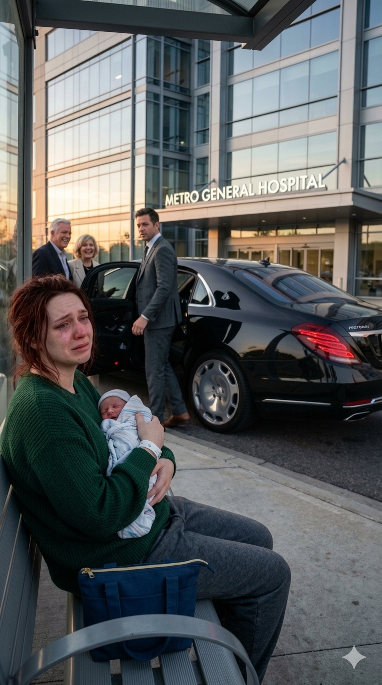 Właśnie urodziłam, gdy mąż spojrzał mi w oczy i powiedział: „Jedź autobusem do domu. Jadę z rodziną do hotpotu”. Dwie godziny później jego głos drżał w słuchawce: „Claire… co zrobiłaś? Wszystko stracone”. Uważał, że porzucenie mnie było najokrutniejszą rzeczą, jaką mógł zrobić. Nie miał pojęcia, że ​​do końca tej nocy cała jego rodzina dowie się, kim naprawdę jestem… – magazyn life