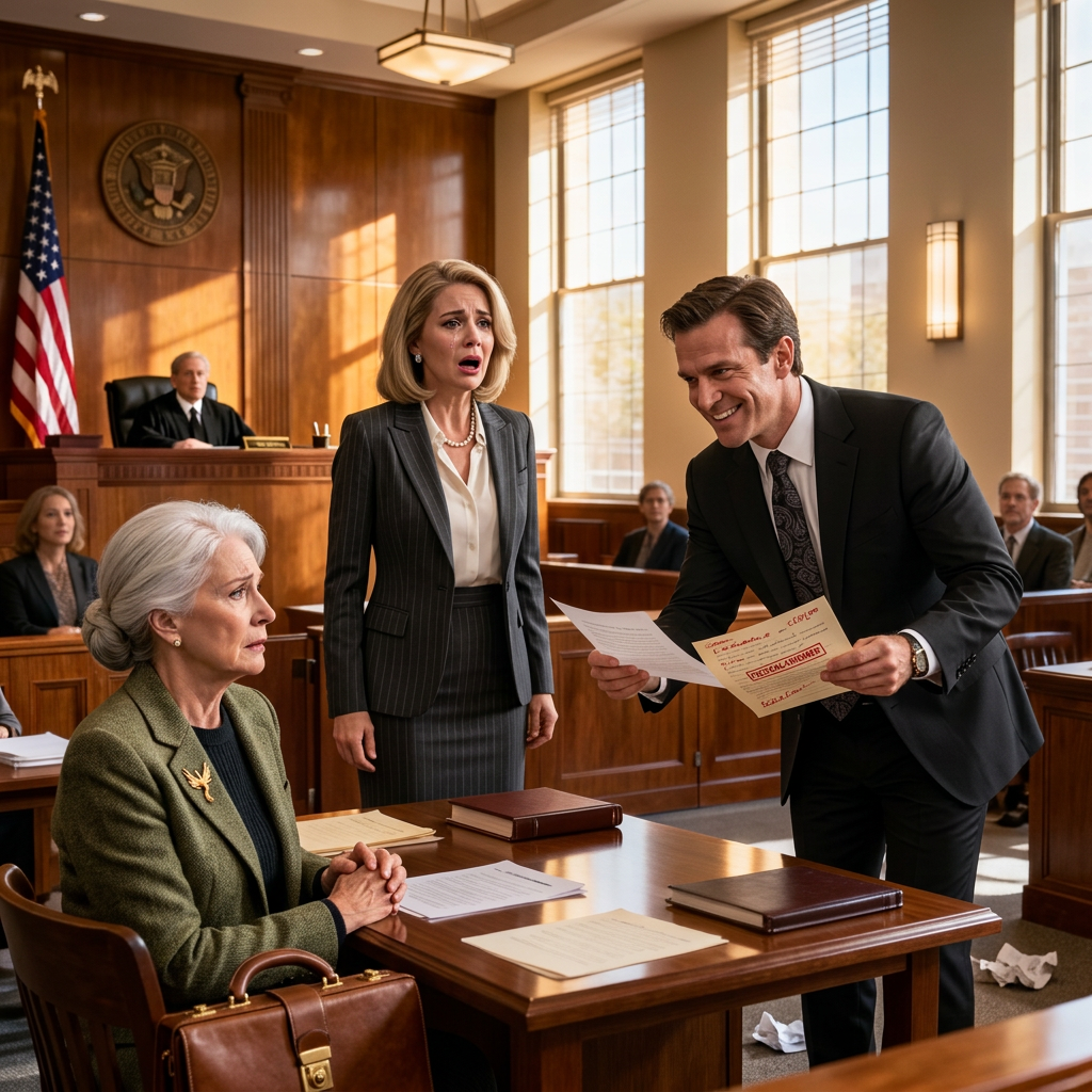 Dwie walizki, małe pudełko ze zdjęciami i cokolwiek moje drżące dłonie mogły chwycić bez większego zastanowienia. Rachel stała w drzwiach, sprawdzając godzinę, a Jason wynosił moje torby, jakby wynosił śmieci na krawężnik.