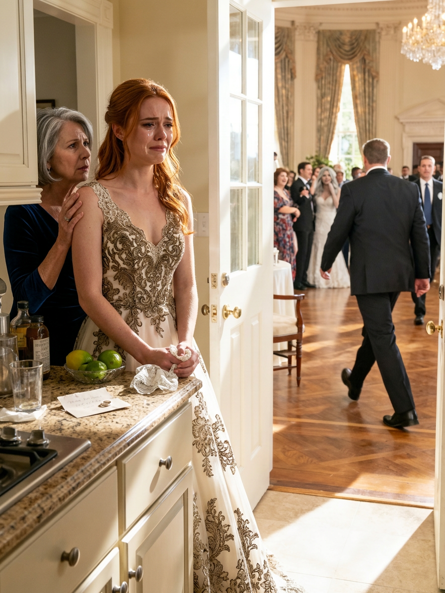 Na ślubie mojej siostry posadzili mnie w kuchni — dopóki syn prezydenta o mnie nie zapytał…