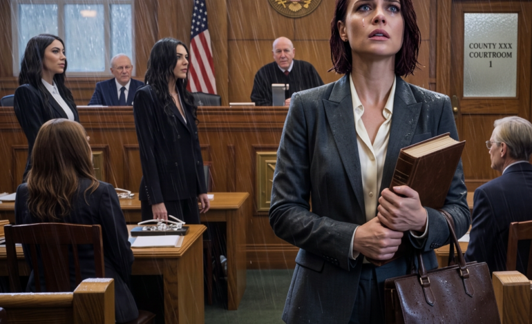 Padało od wschodu słońca – od deszczu, który sprawiał, że chodnik lśnił jak lustro, a całe miasto cuchnęło mokrym betonem i zimnym metalem. Wchodząc po schodach sądu, miałem ciężki płaszcz i wilgotne włosy. Nawet teczka pod pachą była przemoczona, a ciemne plamy rozlewały się po twardej oprawie niczym siniaki.