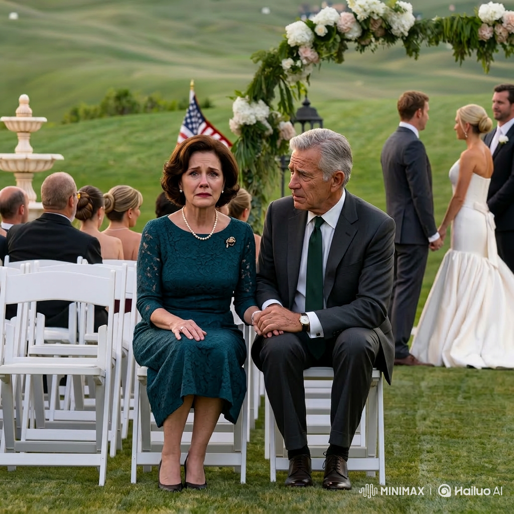 Siedziałam sama na ślubie mojego syna — a potem jakiś nieznajomy powiedział: „Udawaj, że jesteś ze mną”