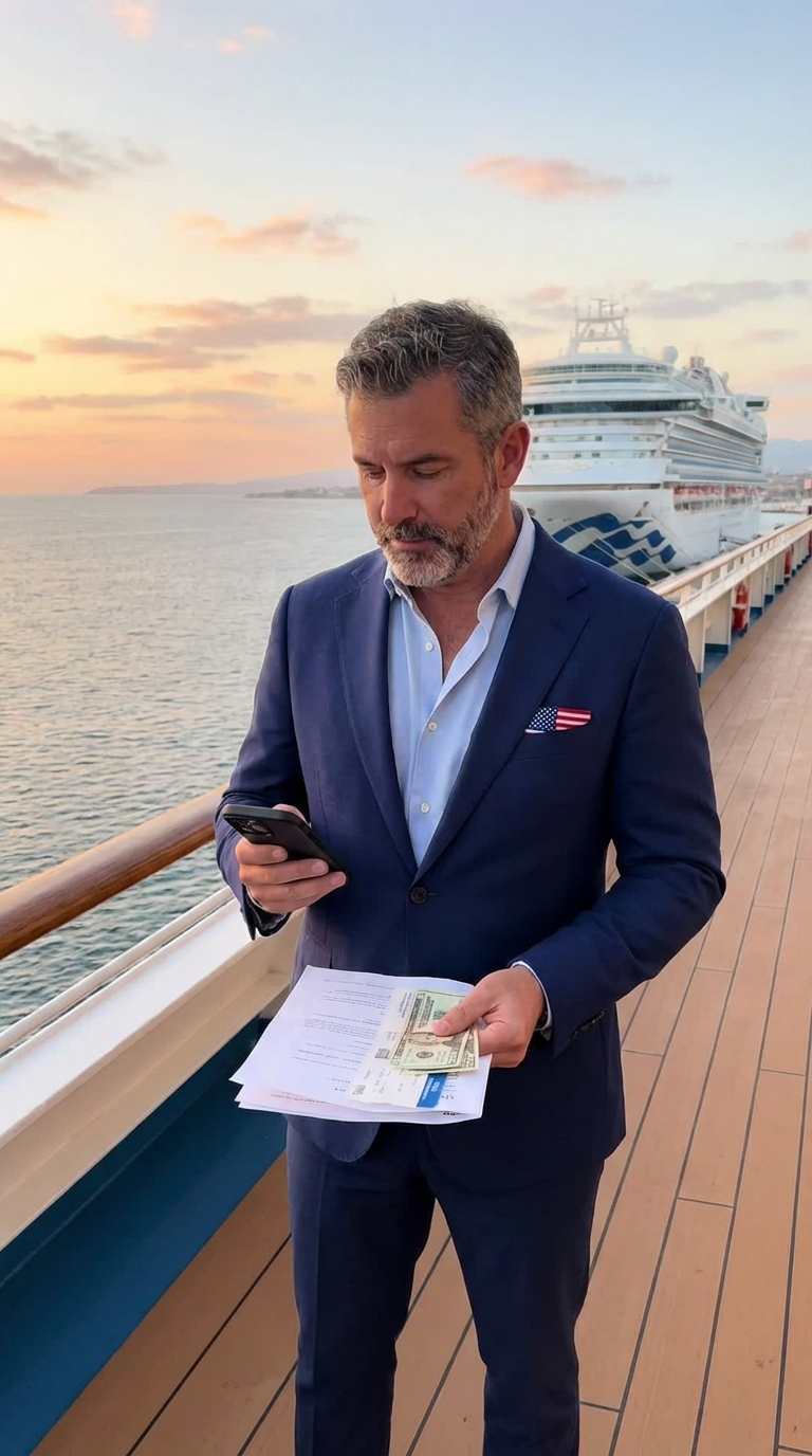 A fiam elküldött egy hajóútra „pihenni”, de közvetlenül a beszállás előtt megtudtam, hogy a jegy egyirányú… Egyszerűen csak némán bólintottam, és azt mondtam: Rendben – ha ezt akarod. Attól a pillanattól kezdve tudtam, mit fogok tenni – az ő „szabályai” szerint fogok játszani, de a saját feltételeim szerint. – Hírek