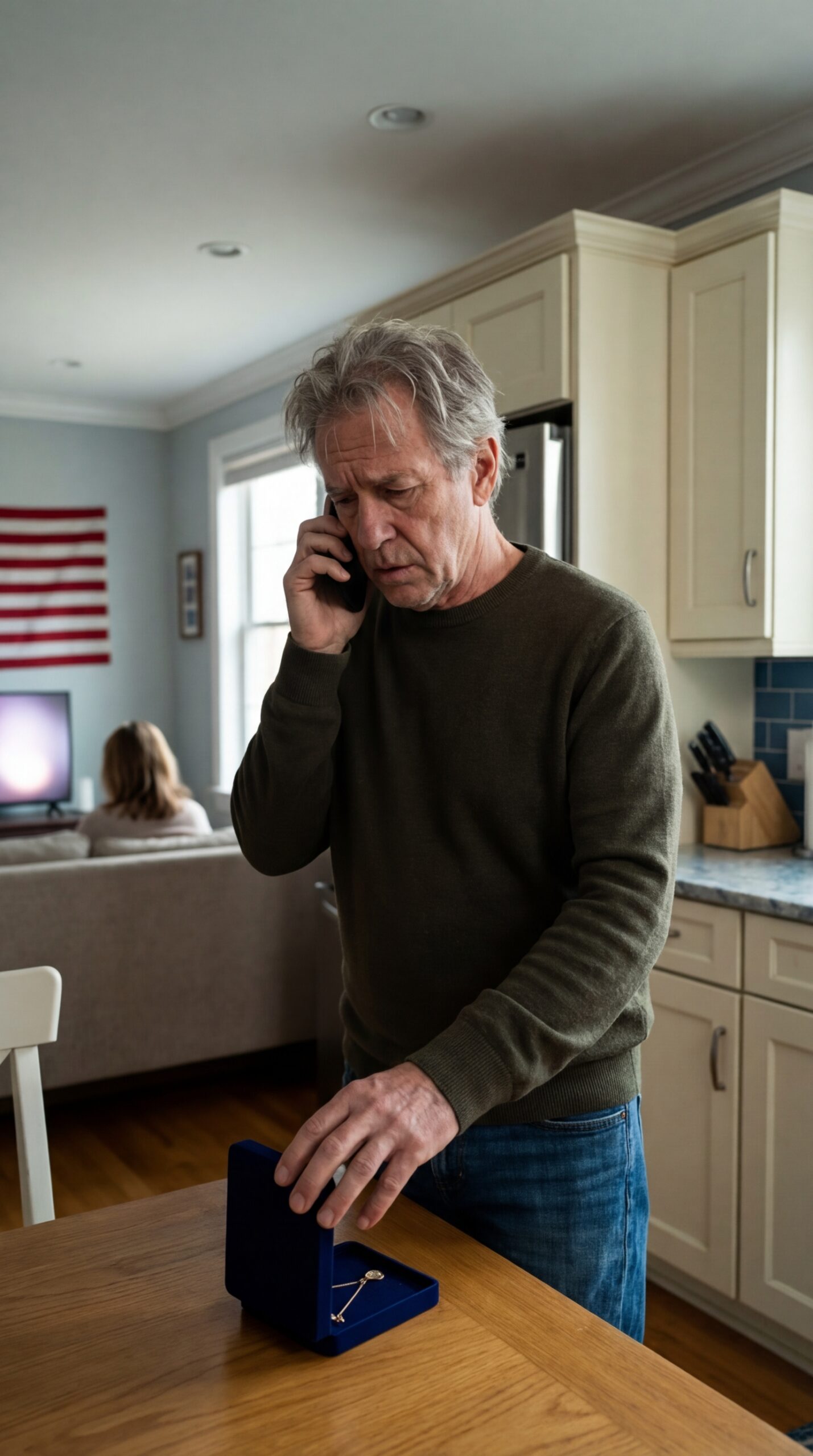 Az „aranygyermek” lányom eladta elhunyt feleségem nyakláncát, hogy kifizesse a nyaralását – egészen addig, amíg fel nem hívtak… A nyaklánc volt az egyetlen dolog, ami megmaradt tőle. Amikor nem találtam, a lányom végül bevallotta: „Eladtam. Szükségem volt a pénzre a nyaralásra.” Felhívtam a zálogházat, abban a reményben, hogy vissza tudom vásárolni. A vonal túlsó végén lévő férfi néhány másodpercig hallgatott, majd azt mondta: „Uram… ez egy kicsit szokatlan. Jöjjön el hozzánk. Amikor kinyitottuk a medál nyitható részét, találtunk valamit, amit látnia kell.” Azt sem tudtam, hogy nyitható. – Hírek