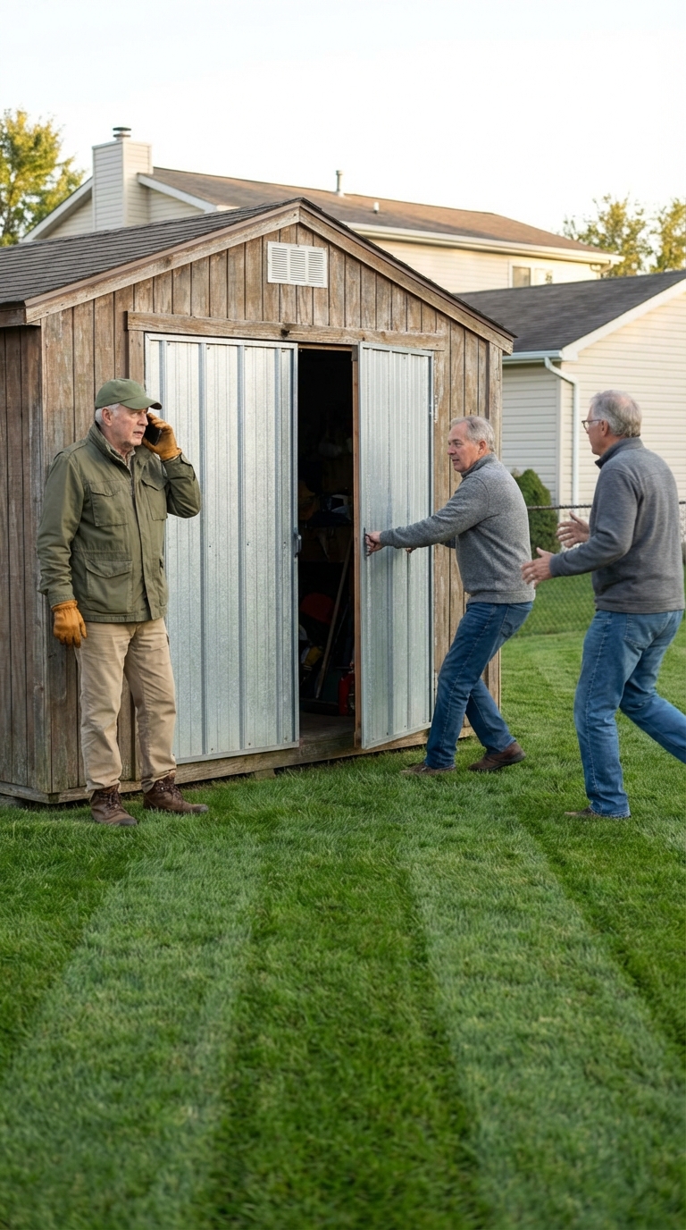 Felbéreltem valakit, hogy lenyírja a füvet, amíg a lányom távol volt. Körülbelül egy órával később felhívott: „Uram… van még valaki a házában?” Még csak rá sem kérdezhettem, amikor folytatta: „Sírást hallok… a pincéjéből. Az nem tévé.” Abban a pillanatban megértettem: a házam talán rejteget valamit, amiről eddig nem tudtam. – Hírek