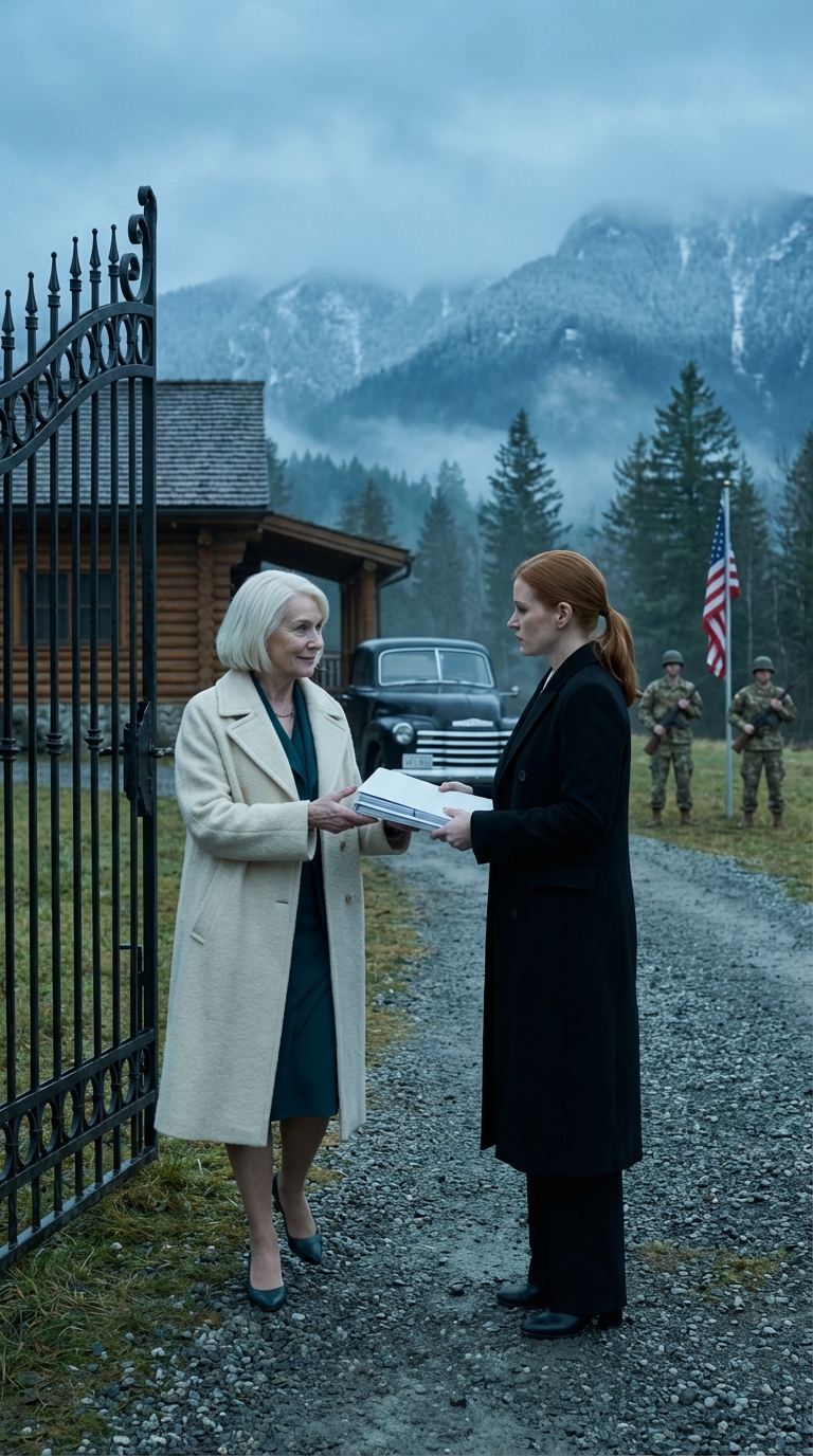 Miközben a hegyi faházban pihentem, a menyem hajnali 5-kor költöztető brigádot hozott, és azt mondta: „Anya, kérlek, költözz el, ez a hely az enyém.” Lassan belekortyoltam a teába, elmosolyodtam, majd azt mondtam az őrnek: „Csak engedd be őket. Úgyis megtudják, mit készítettem elő tegnap óta.” – Hírek