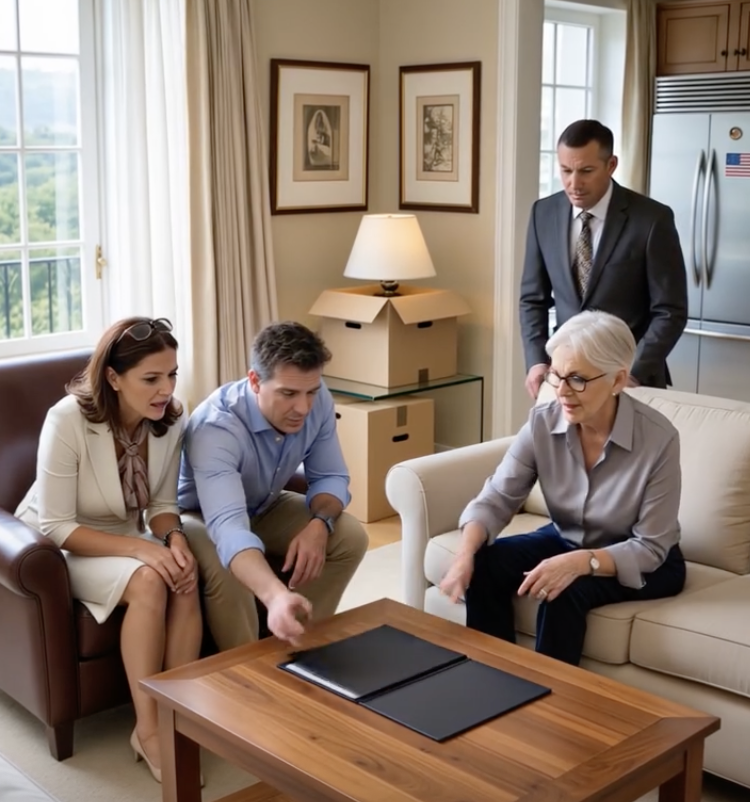 Moje leniwe dzieci dowiedziały się, że kupiłem dom za 800 000 dolarów w najlepszej okolicy. Następnego dnia pojawiły się z prawnikiem, żądając wpisania swoich nazwisk do aktu własności. Nie protestowałem. Po prostu dałem im czarną teczkę z jedną kartką papieru w środku… i to, co tam było napisane, sprawiło, że żałowały wszystkiego.