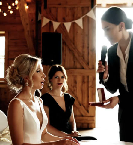 Na moim ślubie moi rodzice byli ubrani w czarne żałobne stroje. Mama wzięła mikrofon: „Zostaniemy tutaj, dopóki nie przepiszesz domu na swoją siostrę!”. Moja siostra się roześmiała. Mój mąż spokojnie wstał i wskazał na ekran. To, co na nim błysnęło, sprawiło, że uciekli z sali.