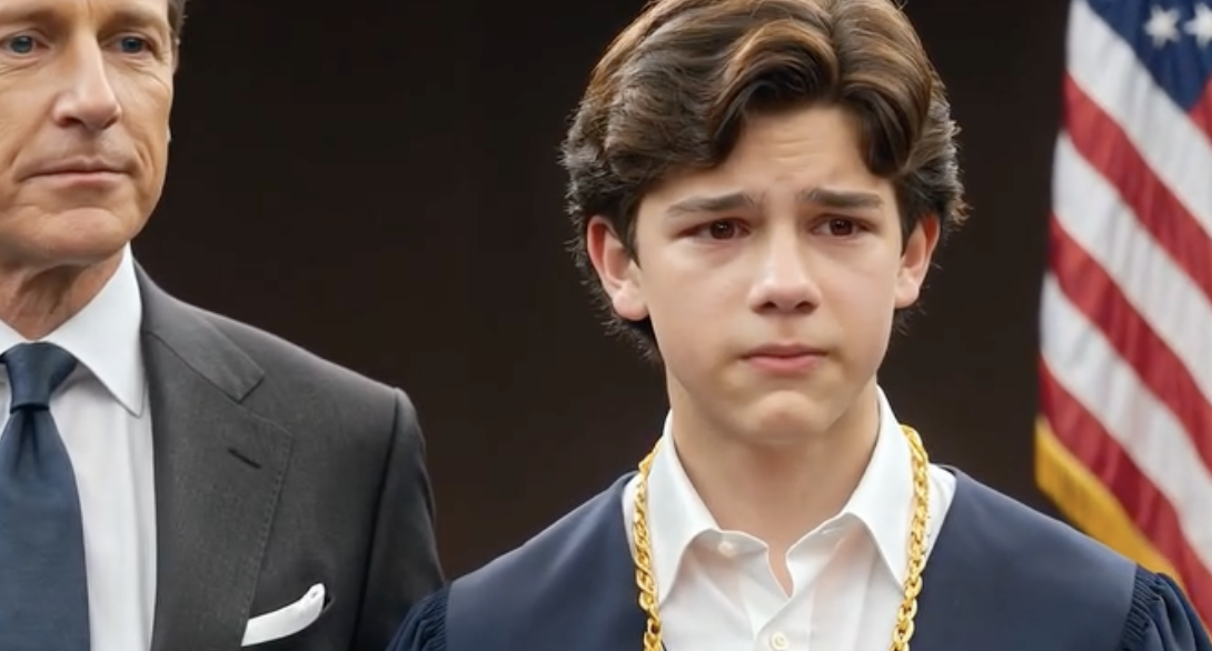 Mój syn zadzwonił do mnie z płaczem w dniu ukończenia szkoły. Jego matka pocięła mu biret i togę. Zostawiła liścik: „Nie jesteś już moim synem, nieudaczniku”. Chciał opuścić ceremonię – ale spojrzałam na niego i powiedziałam: „Ubieraj się. Mam plan…”. Kiedy wywołali jego nazwisko jako prymus, audytorium wybuchło. Twarz matki zbladła, gdy to zobaczyła.